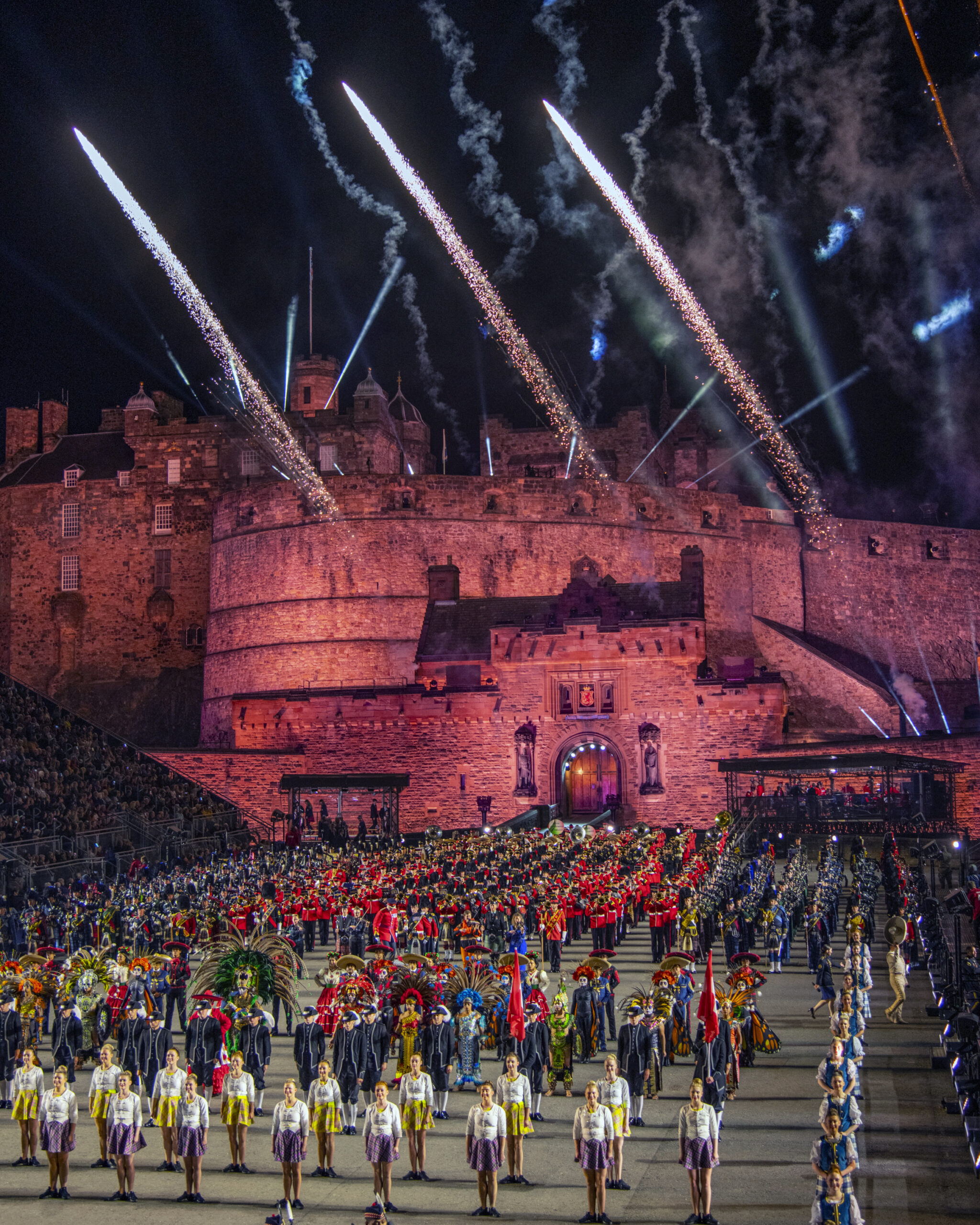 Edinburgh Militaty Tattoo, Edinburgh Castle